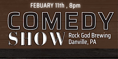 Rock God Brewing Comedy Show