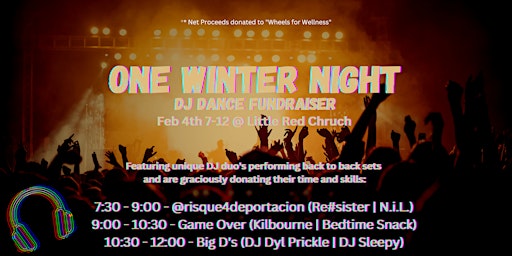 One Winter Night - DJ Dance Fundraiser