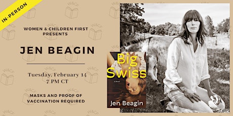 In-Person Event: BIG SWISS by Jen Beagin
