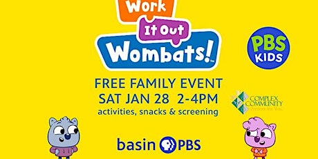 Work it Out Wombats FREE Family Event primary image