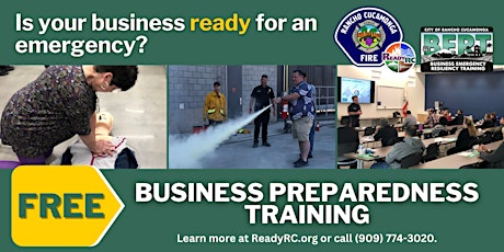 Business Emergency Resiliency Training Unit #2: Employee Preparedness