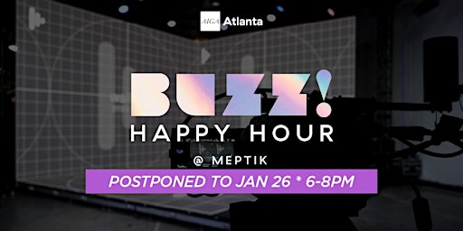 POSTPONED - January Buzz Happy Hour at Meptik