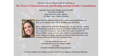 Family Constellations Workshop with Diana Martinez primary image