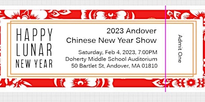 Andover Chinese New Year Show 2023