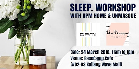 Sleep Workshop with DPM and Unmasque primary image