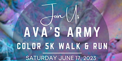 Ava's Army Color Walk & Run primary image