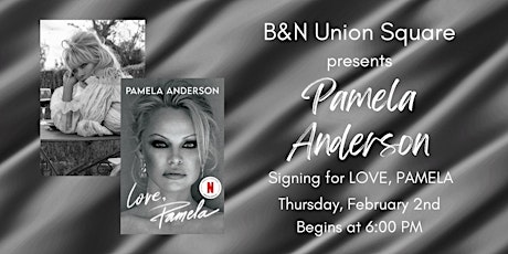 Pamela Anderson signs LOVE, PAMELA  at Barnes & Noble - Union Square in NYC