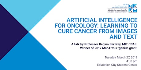 “Artificial Intelligence for Oncology: Learning to Cure Cancer from Images and Text” primary image