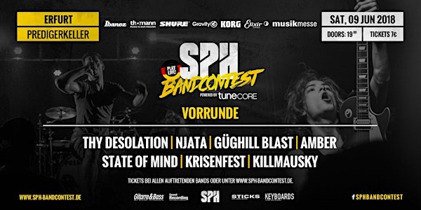 AMBER live | SPH Bandcontest 2018