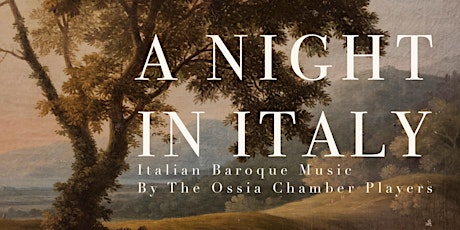 The Golden Triangle Presents:  A Night in Italy