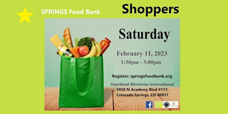 SPRINGS Food Bank - Shoppers
