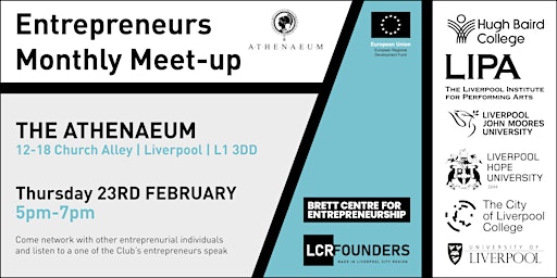 Entrepreneurs Monthly Meet-up - February