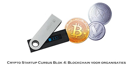 Primaire afbeelding van Crypto Startup Cursus Blok 4: Blockchain voor organisaties