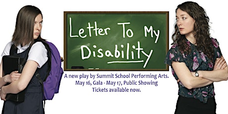 Letter to My Disability primary image