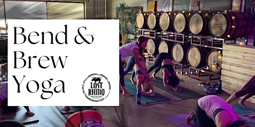 Bend & Brew Yoga at Lost Rhino Brewery