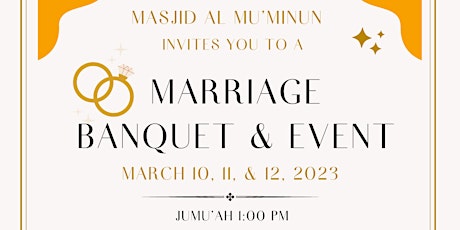 Marriage Banquet and Event