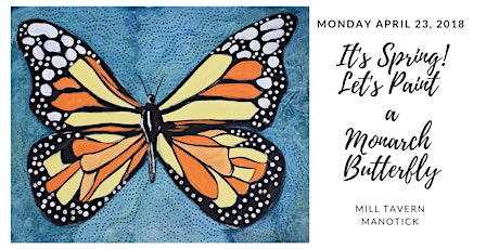 It's Spring! Let's Paint the Monarch Butterfly primary image