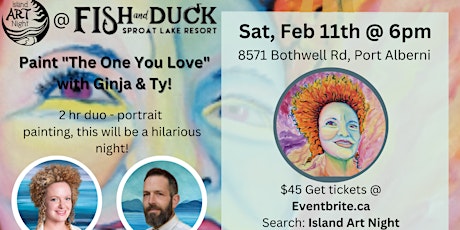 Paint your partner's portrait at this Valentine's Special Event!