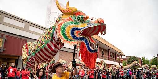 Lunar New Year Dragon Dance Parade and Celebration