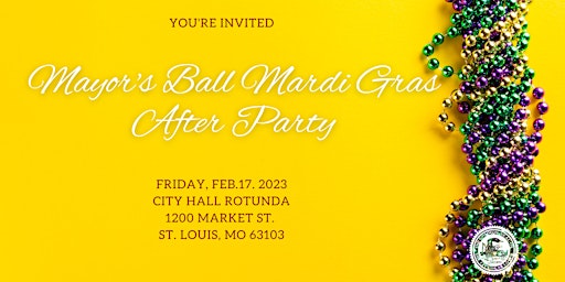 Mayor’s Ball Mardi Gras After Party