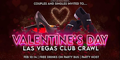 Valentine's Day Las Vegas Club Crawl