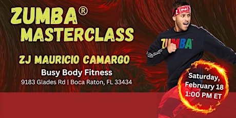 Mauricio Camargo  Zumba Master Class
