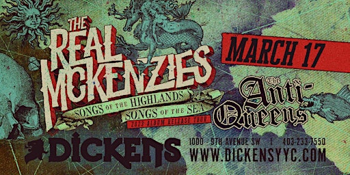 The Real McKenzies w/ Anti Queens & guests