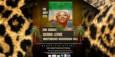 2nd Annual Sierra Leone Independence Masquerade Ball