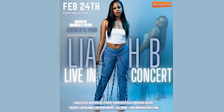 LIAH B LIVE IN CONCERT