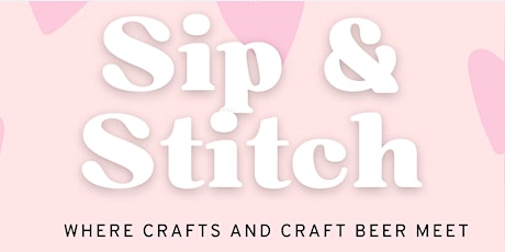 Sip & Stitch- Ombre Heart *The Casual Pint*