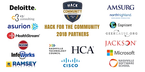 2018 Hack for the Community: Reception & Gallery Walk