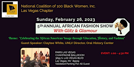 NCBW Las Vegas - 5th Annual African Fashion Showcase