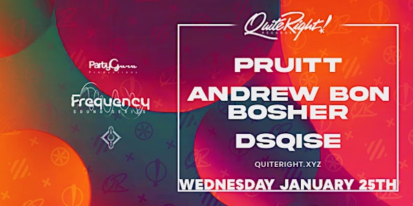 Frequency Sound Series - A Quite Right Wednesday Night