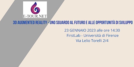 Immagine principale di 3D AUGMENTED REALITY - UNO SGUARDO AL FUTURO E ALLE OPPORTUNITÀ DI SVILUPPO 