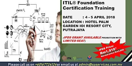 ITIL Foundation® Certification Training | HRDF Claimable primary image