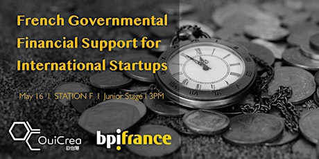 Image principale de French governmental financial support for international startups