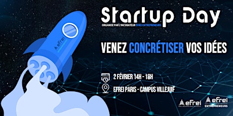 StartupDay - Incubateur Efrei entrepreneurs