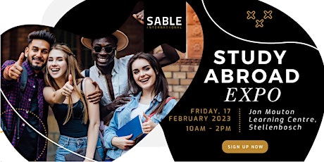 Study Abroad Expo - Stellenbosch (Free Entry) primary image