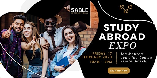 Study Abroad Expo - Stellenbosch (Free Entry)