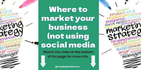 Where to market your business (not using social media)