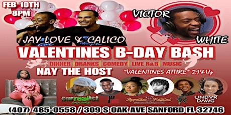 Victor White Performing Live @ Jay Love & Calico Valentines B-Day Bash