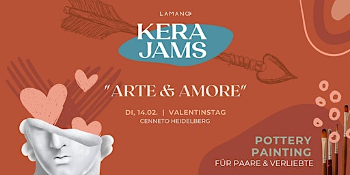 KERA JAMS – Arte and Amore: Pottery Painting für Paare und Verliebte!