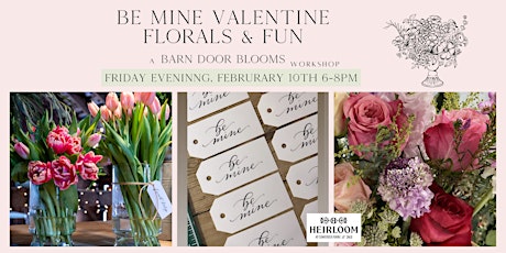 Be Mine Valentine Floral Arranging & Fun