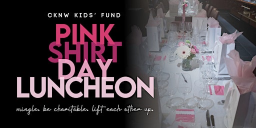 Pink Shirt Day Luncheon