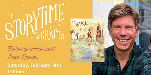 Storytime & Craft With Special Guest Peter Noonan