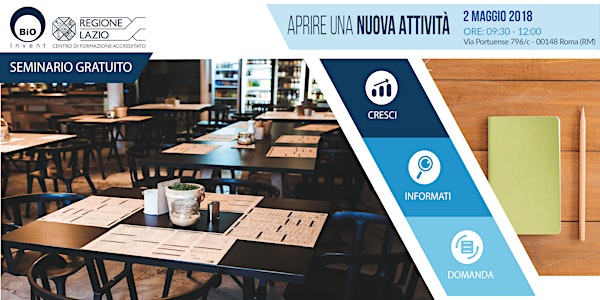 Seminario Operativo per Aprire un'attività Alimentare