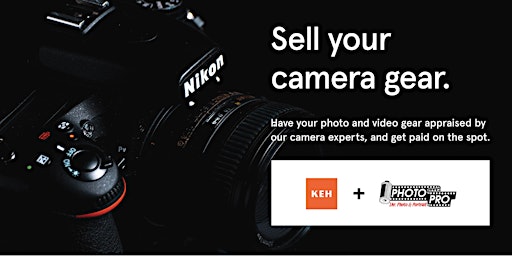 Sell your camera gear (free event) at Photo Pro