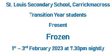 Frozen- The Musical  (Fri 3rd Feb 2023)