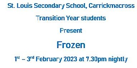 Frozen- The Musical  (Thurs 2nd Feb 2023)