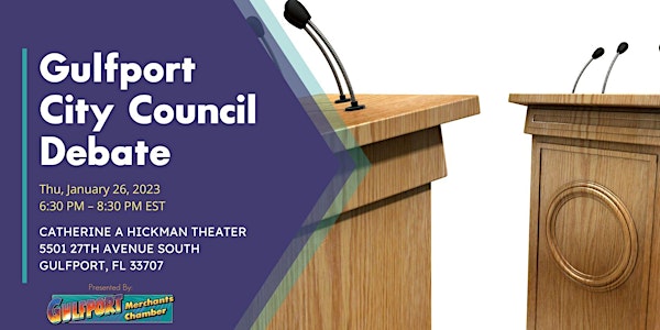 Gulfport City Council Candidate Debate 2023